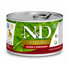 Farmina N&D dog PRIME puppy, chicken & pomegranate konzerva 140 g